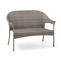 hometrends Pebbleton Wicker Loveseat