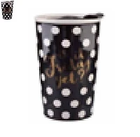 PL 9OZ TRAV TUMB BLK IS IT FRIDAY YET WM