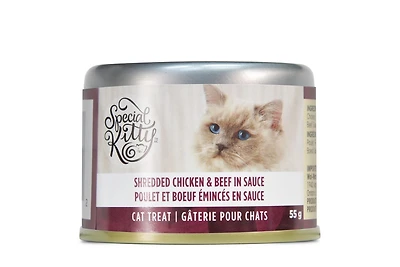SPECIAL KITTY SHREDDED CHICKEN & BEEF IN SAUCE