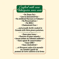 Miss Vickie's Sea Salt & Malt Vinegar Kettle Cooked Potato Chips, 325 g.