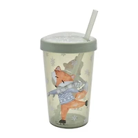 GOBELET PLASTIQUE HOLIDAY TIME FOX DESIGN