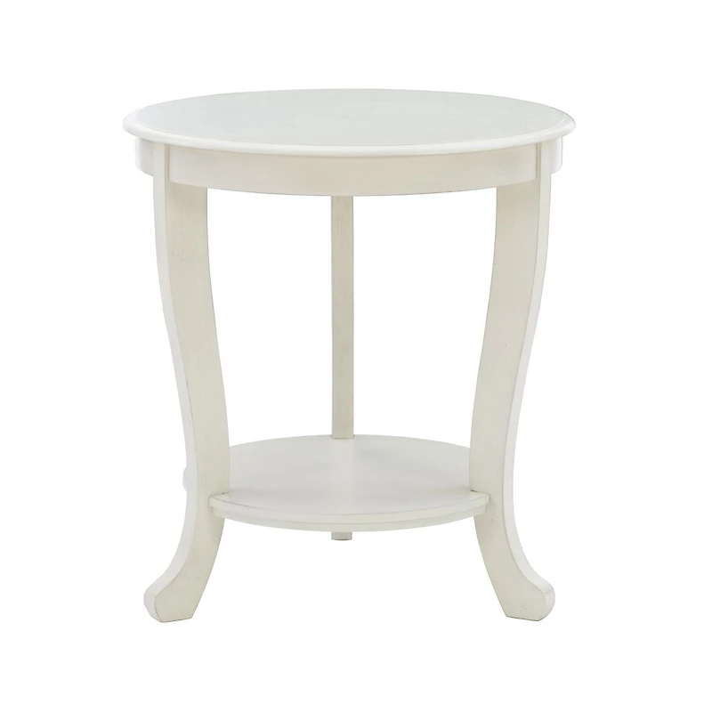 Dendrie Side Table, White