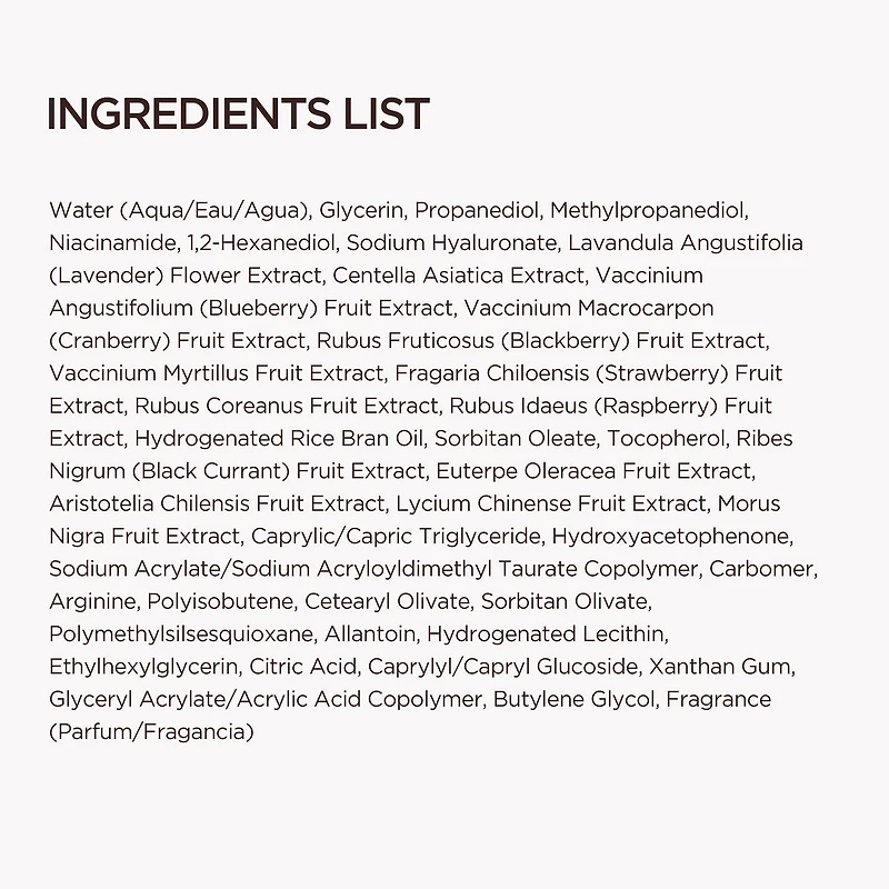 Food Story Blueberry Revitalizing Moisturizer