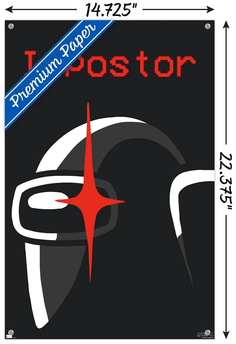 Among Us - Impostor Wall Poster, 22.375" x 34"