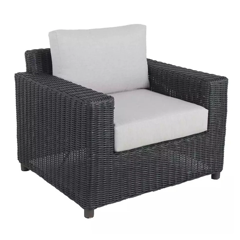 Deer Ridge 4-Piece Conversation Set with Rectangular Fire Table