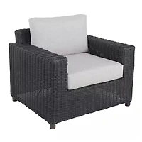 Deer Ridge 4-Piece Conversation Set with Rectangular Fire Table