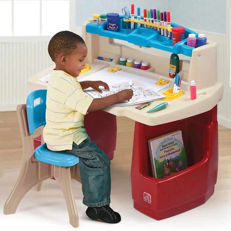 Tableau de Deluxe Art Master Desk de Step2