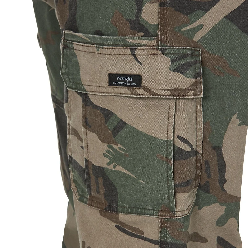 Wrangler Pantalon Cargo en Sergé Pour Homme