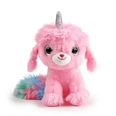 Ploosh Glowcorns - Puppycorn Interactive Plush with Light-up Horn