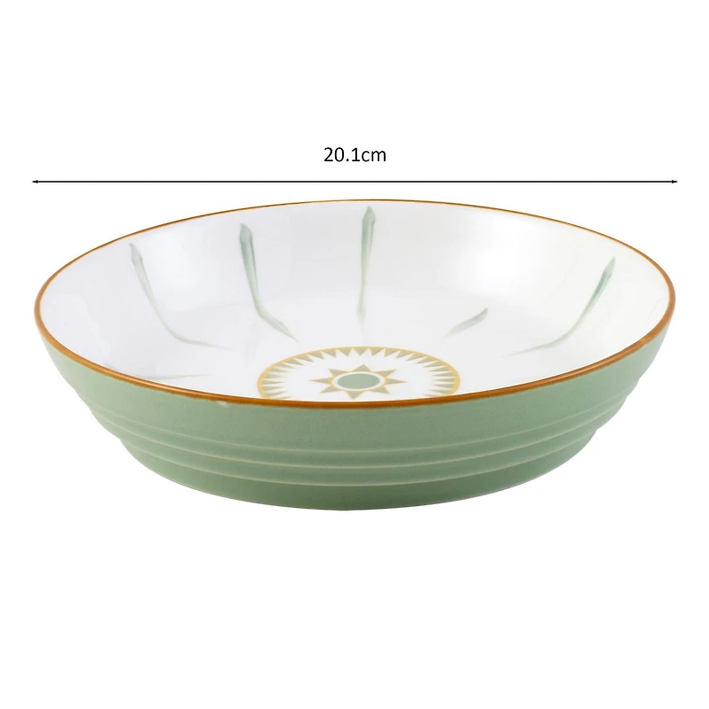 Vienne 7,9 pouces plaque en céramique porcelaine de 7,9 pouces