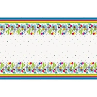 Nappe de table rectangulaire en plastique Lama Birthday, 54" x 84"
