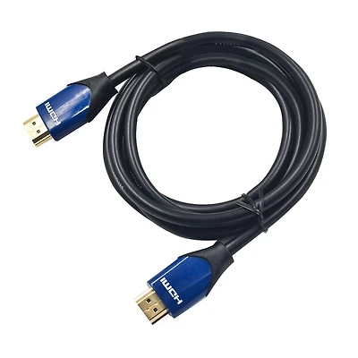 2 paquets de câbles HDMI haut de gamme de 6 pieds Sylvania