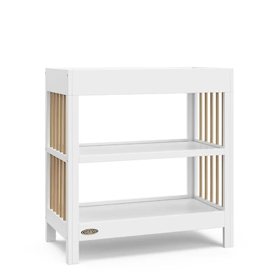 Table à langer Graco Teddi, Blanc avec bois flotté