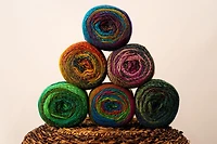 Lion Brand Yarn Ferris Wheel Roving Medium Multi-Colored Yarn 3 Pack