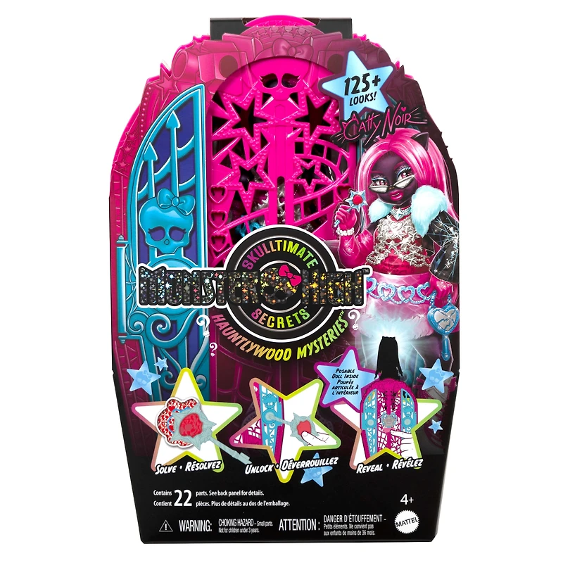 Monster High-Monstrueux Secrets Catty Noir-Coffret