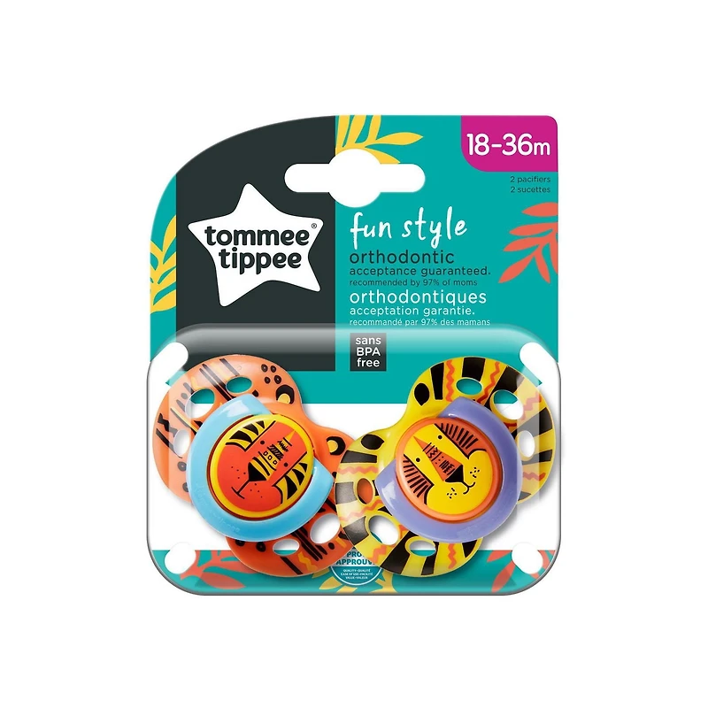 Tommee Tippee Closer to Nature Fun Pacifier (Designs Will Vary)
