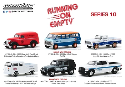 GreenLight 1:64 Running on Empty Die-Cast Vehicles Series 10