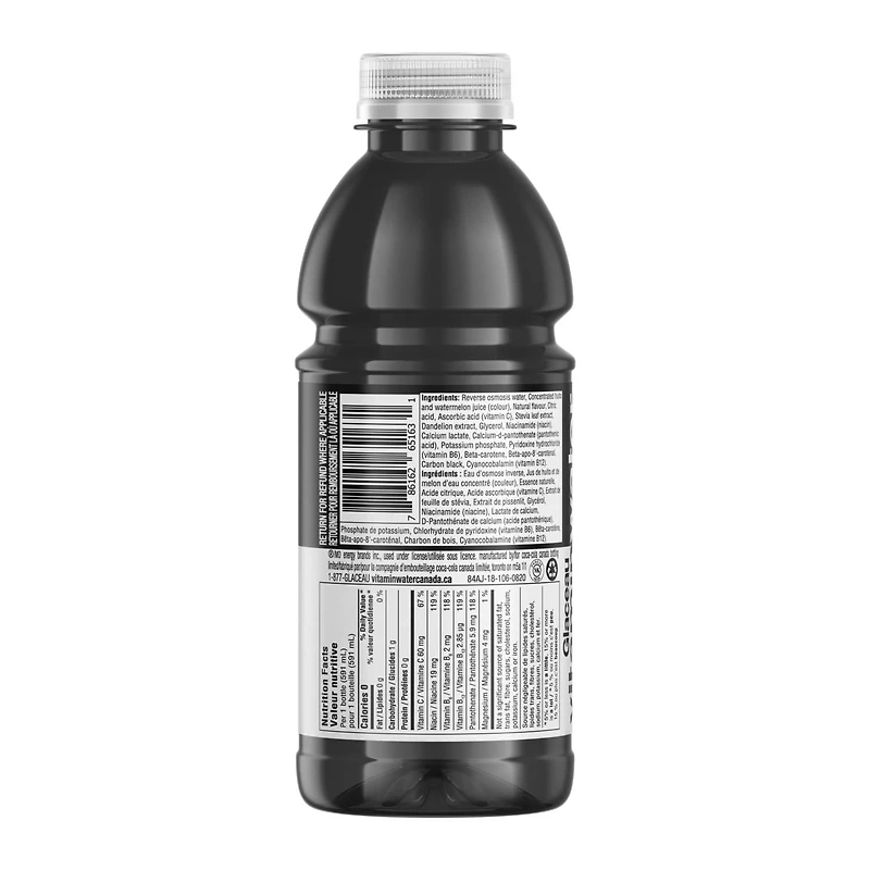 Glaceau Vitaminwater b-sans filtre Bouteille, 591 mL 591 ml