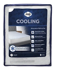 Couvre-matelas rafraîchissant Sealy, grand lit – Garnissage haut loft