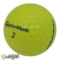 Mulligan - 60 Taylormade Tour Response 4A Recycled Used Golf Balls, Yellow