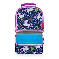 Sac à Lunch Réutilisable Thermos à Deux Compartiments Pour Enfants, Motif  Licorne LDPE, 100% sans PVC