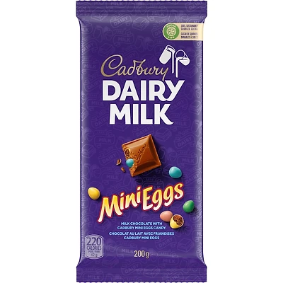Cadbury Dairy Milk, Mini Egg Chocolatey Candy Bar