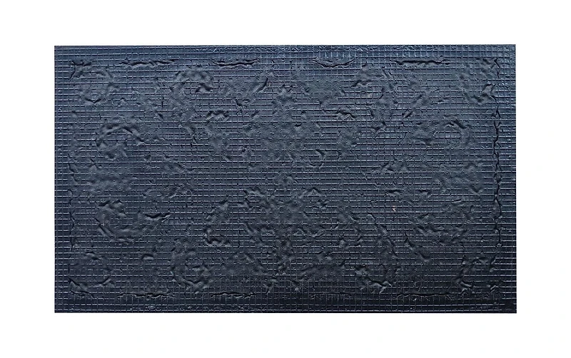 Home Décor Inc. Diamond Coir Doormat – 18" x 30", Durable, Natural Fiber, Anti-Skid Backing