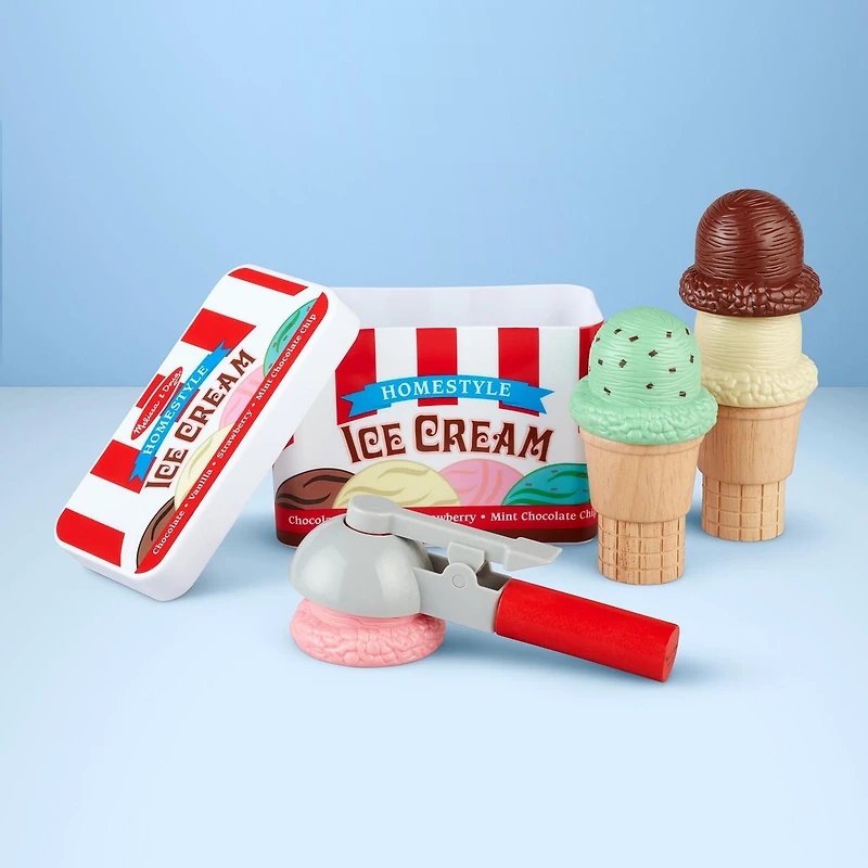 Melissa & Doug Cône de crème glacée Jeu de simulation magetic