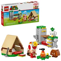 LEGO Super Mario Campement du Capitaine Toad, Jouet pour Garçons, Filles et Tous les Amateurs 72040 LEGO Campement de Capit 72040