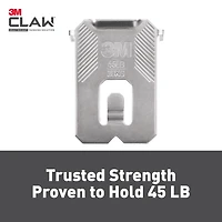 3M™ CLAW Drywall Picture Hanger with Temporary Spot Marker 3PH45M-1EF, Holds 45 lbs