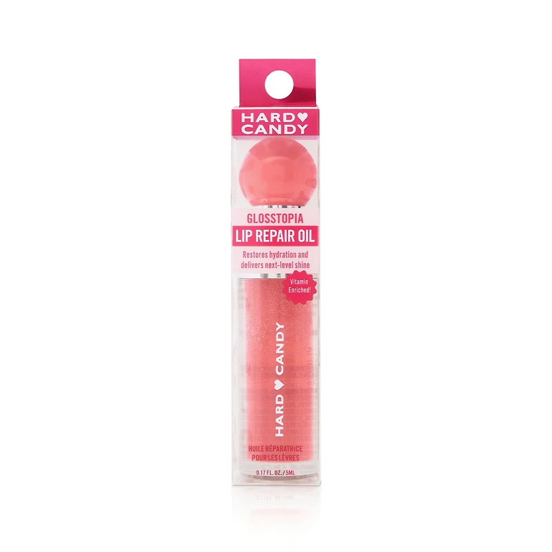 Hard Candy, Glosstopia Lip Repair Oil, Next Level Shine, Restores Hydration, 5mL