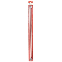 Love Knitting 12" Single Point Knitting Needles - 2 pieces, Sizes 2.25 - 10.0 mm