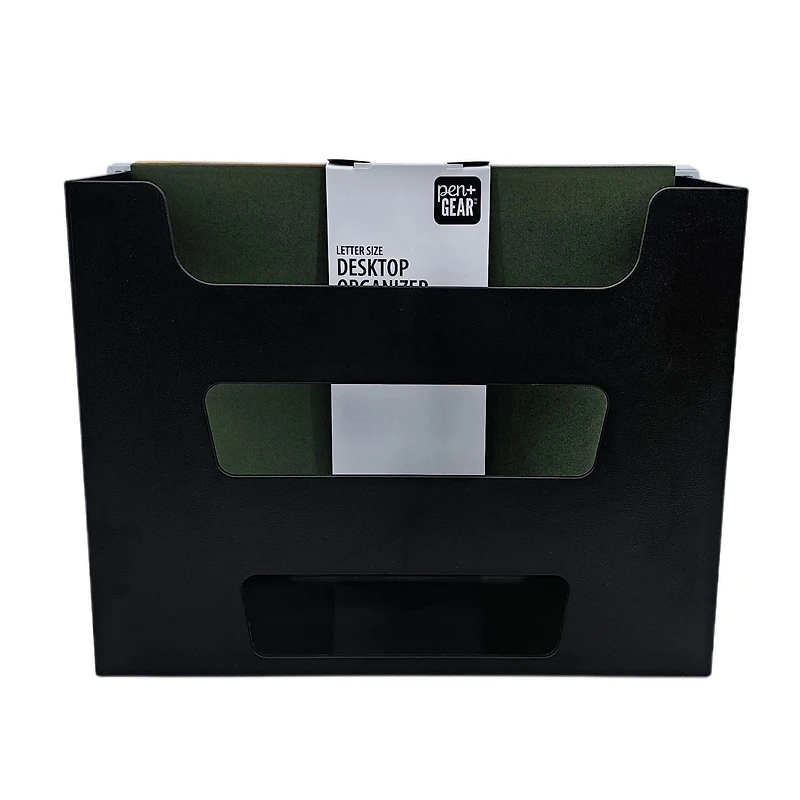 PEN+GEAR DESKTOP organiser-lettre taille 12x9,5x 5,5 pouces<br>30.5x24.1x14 cm