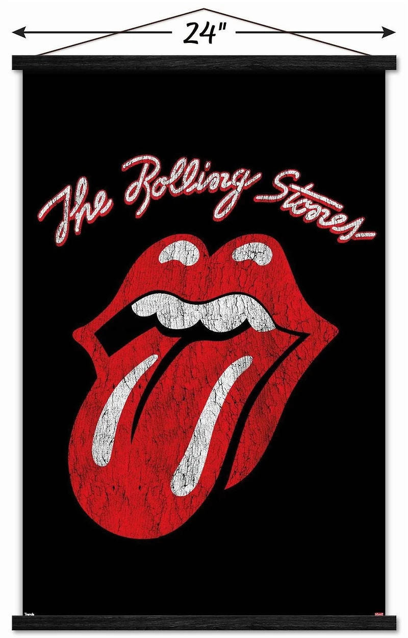 Rolling Stones - Classic Logo Wall Poster, 22.375" x 34"