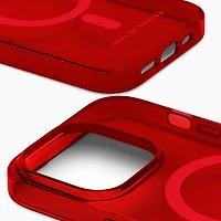 Ideal of Sweden Clear Case Mid Radiant Red for MagSafe iPhone 16e/15/14/13