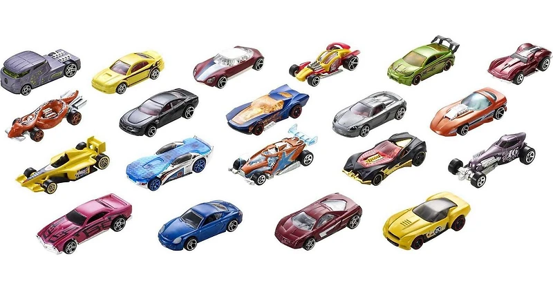 Coffret de 20 voitures Hot Wheels