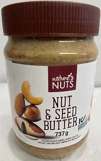 Nature's Nuts Beurre De Noix Et De Graines