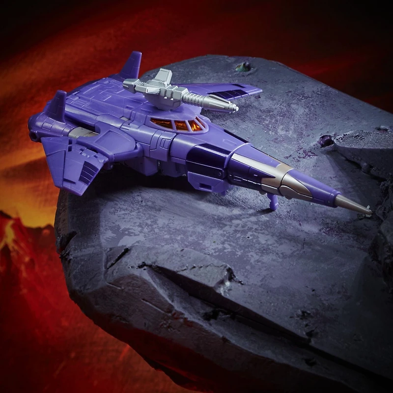 Transformers Generations War for Cybertron : Kingdom, Cyclonus WFC-K9 de 17,5 cm, classe Voyageur, pour enfants, à partir de 8 ans