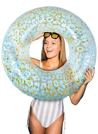 Play Day - Leopard Glitter Pool Ring