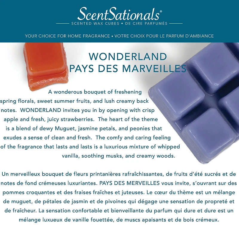 ScentSationals Scented Wax Cubes - Wonderland, 2.5 oz (70.9 g)