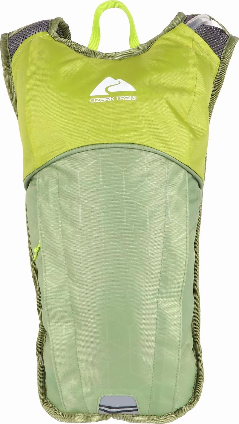 Ozark Trail 4L Hydration Pack with Reflective Accent, Green, 4 Liter Hydration Pack