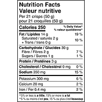 Lay’s Stax Croquilles assaisonnées Cheddar 155 g.
