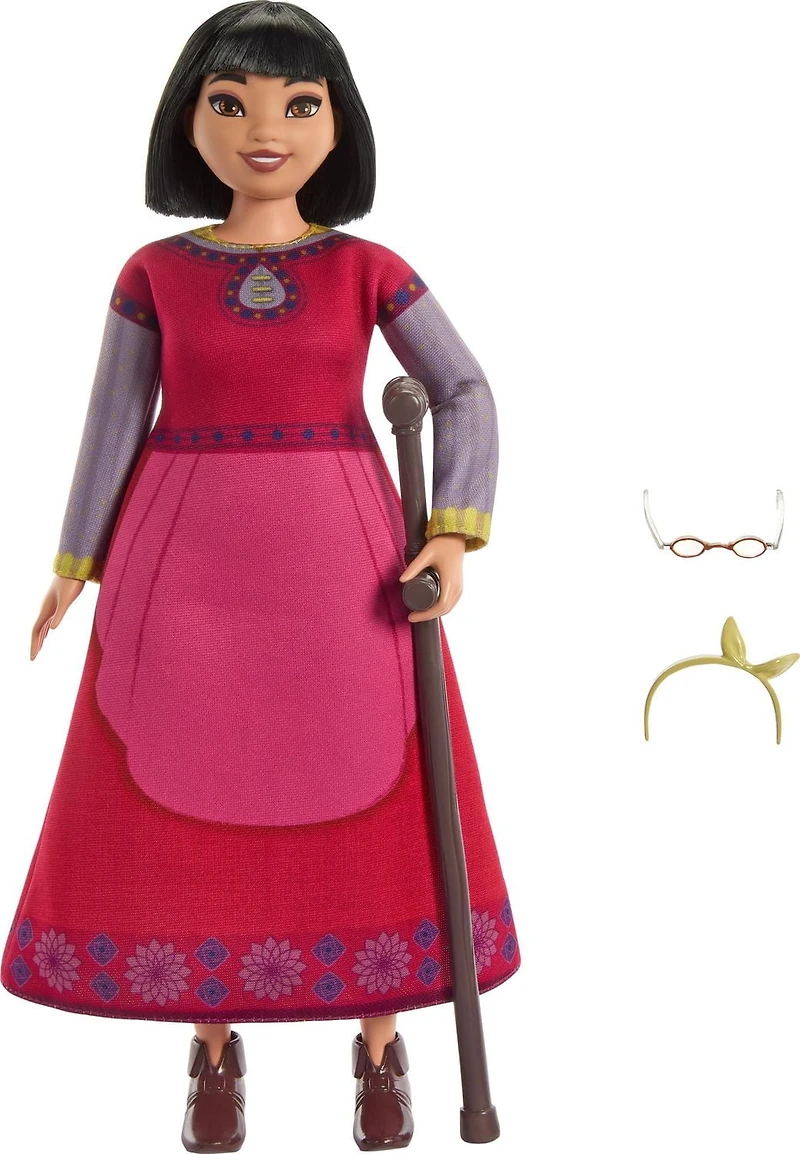 Disney – Wish – Poupée mode – Dahlia de Rosas, accessoires