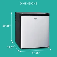 Réfrigérateur thermoélectrique pour camion à caloduc Koolatron de 1,7 pi³ (48 L)