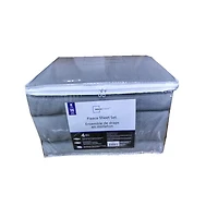 ensemble de draps en molleton