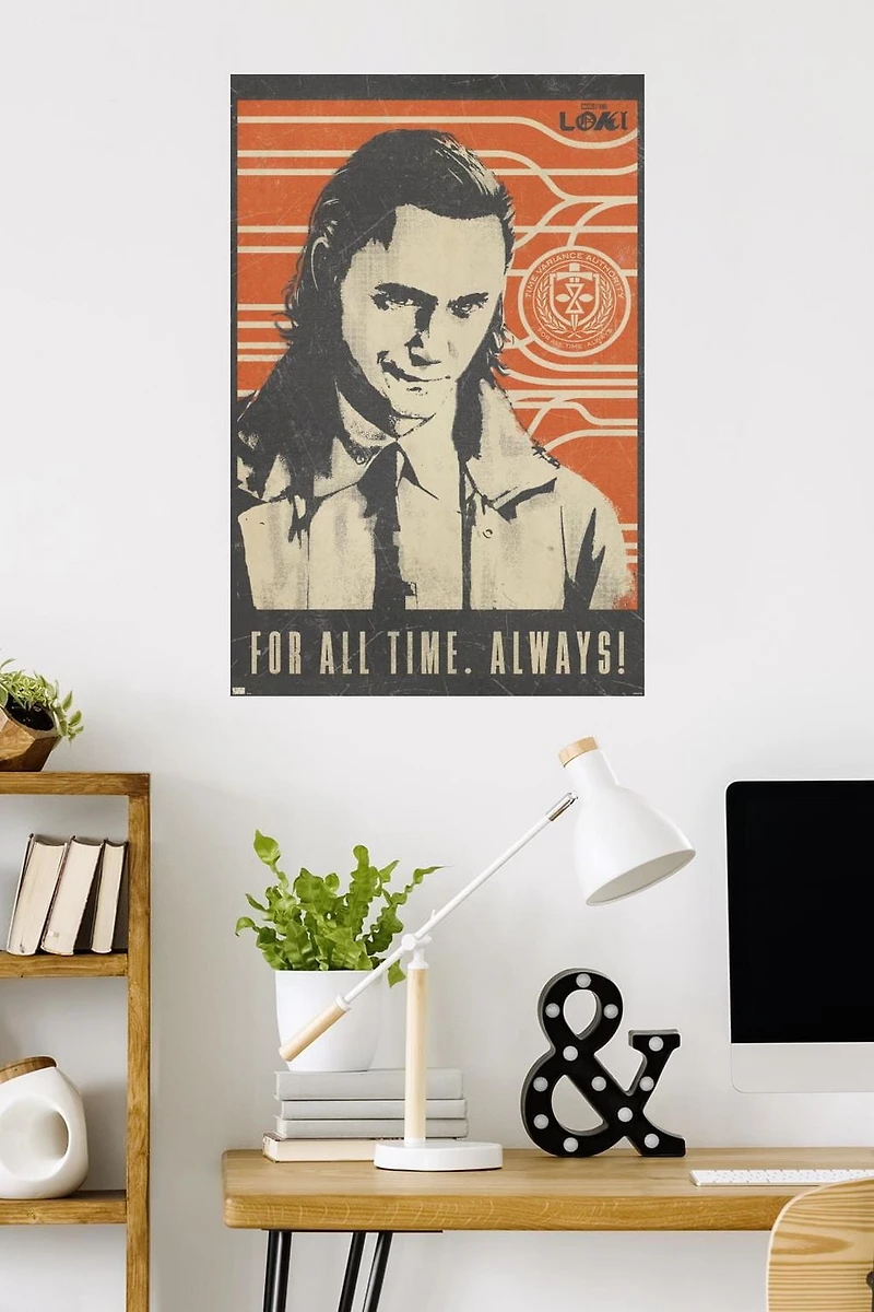 Marvel Loki - For All Time Wall Poster, 22.375" x 34"