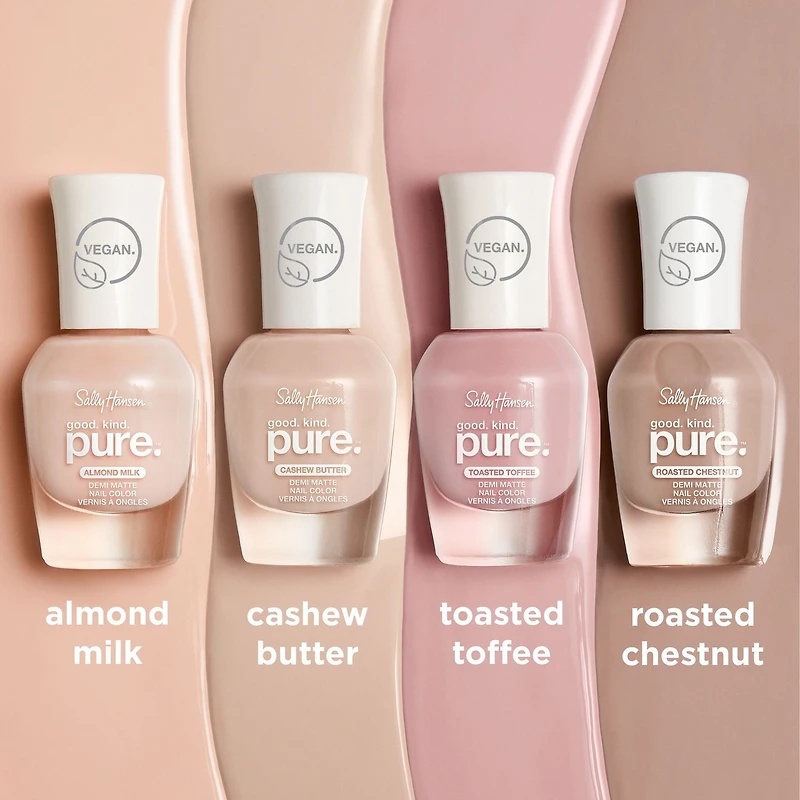 Sally Hansen - Good. Kind. Pure™ Nail Colour, 100% vegan, 15-free* nail polish with sustainable Bamboo and Marine Algae for extra care