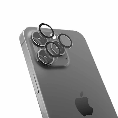 Blu Element Protecteur D'objectif Invisible 1 par 1 pour iPhone 16 Pro/16 Pro Max