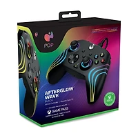 PDP Afterglow™ Wave Wired Controller: Black - Xbox Series X|S, Xbox One, & Windows 10/11 PDP AG Wave W CNTRL Black