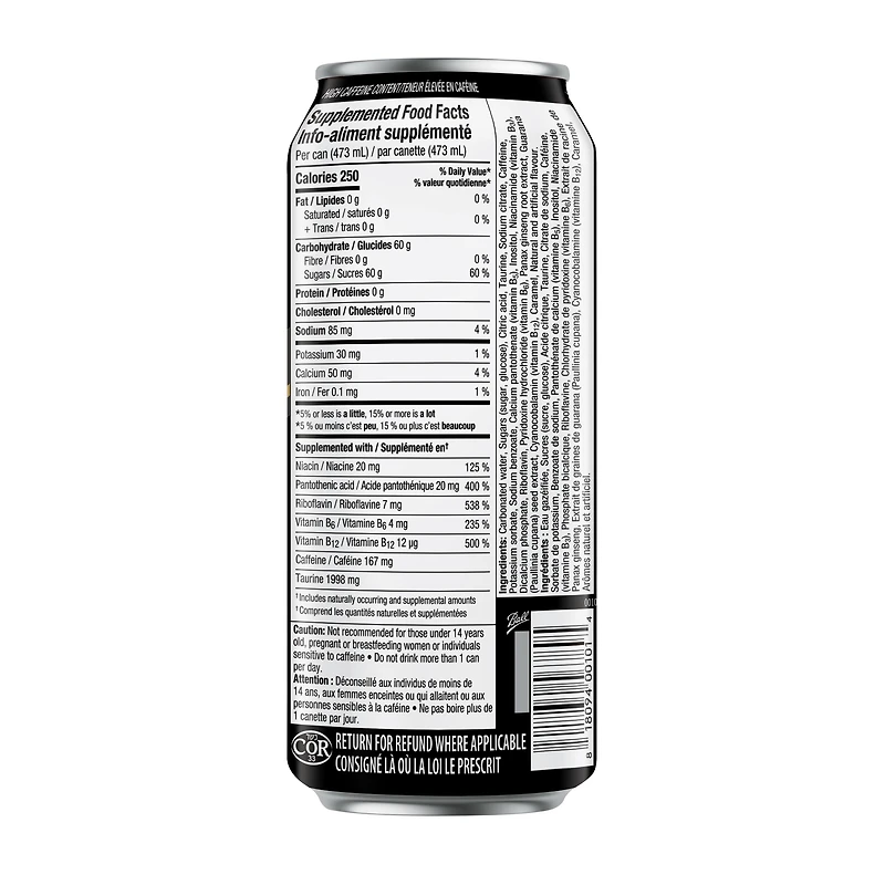 Rockstar Original Energy Drink 473 mL, Can, 473 mL